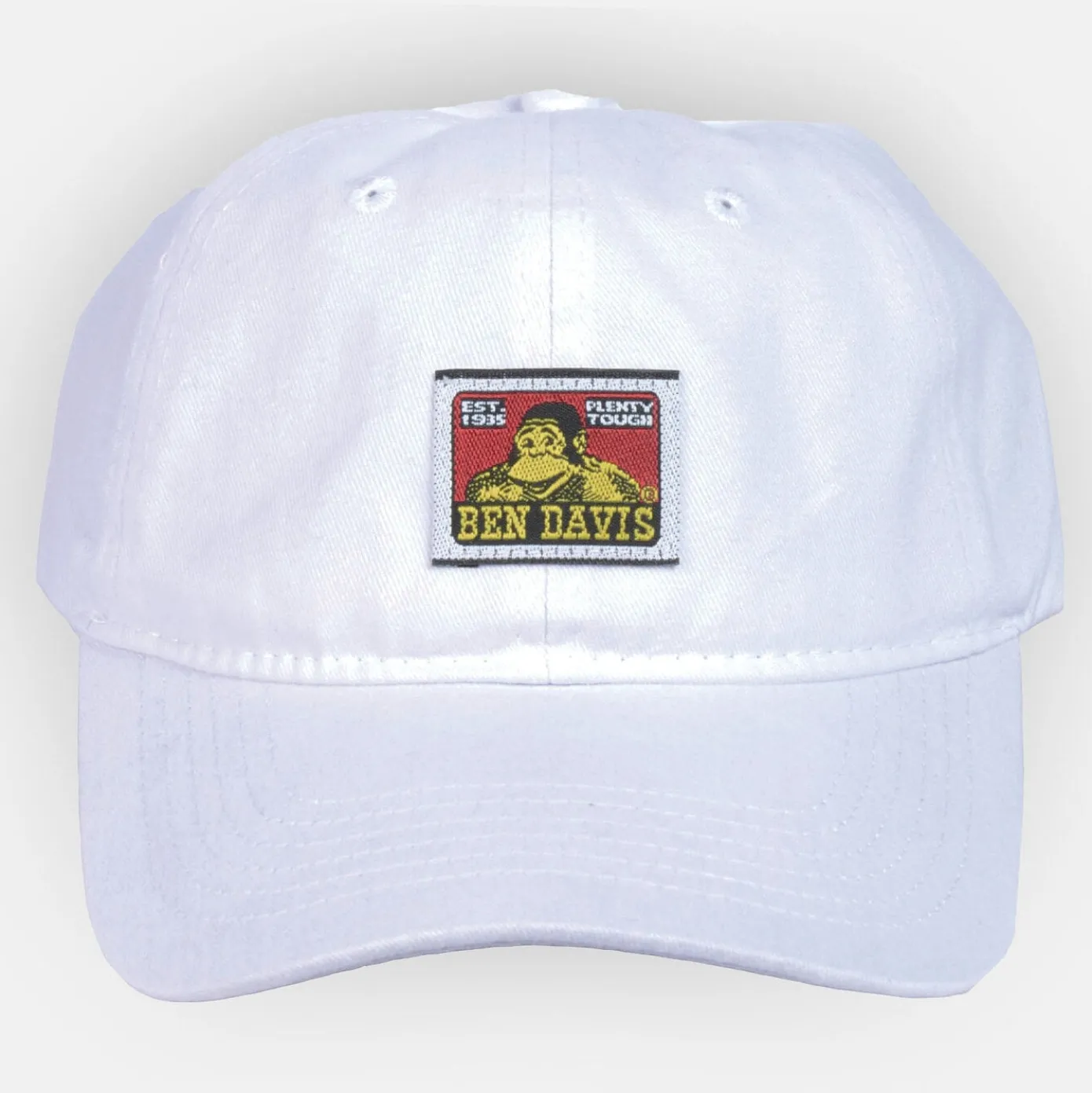 Unstructured Baseball Cap - White
